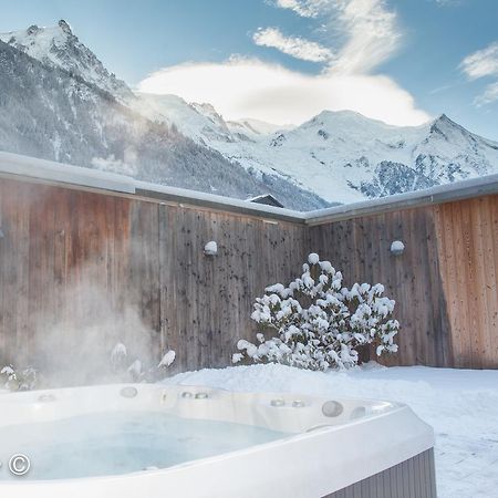 Apartment Au Bon Coin - Luxury Chamonix Hidden Haven, Mont Blanc View, Hot Tub And Garden Zewnętrze zdjęcie