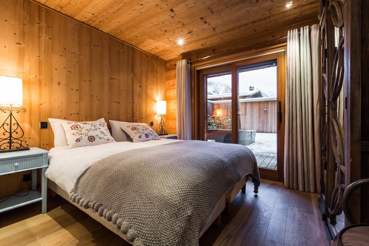 Apartment Au Bon Coin - Luxury Chamonix Hidden Haven, Mont Blanc View, Hot Tub And Garden Zewnętrze zdjęcie