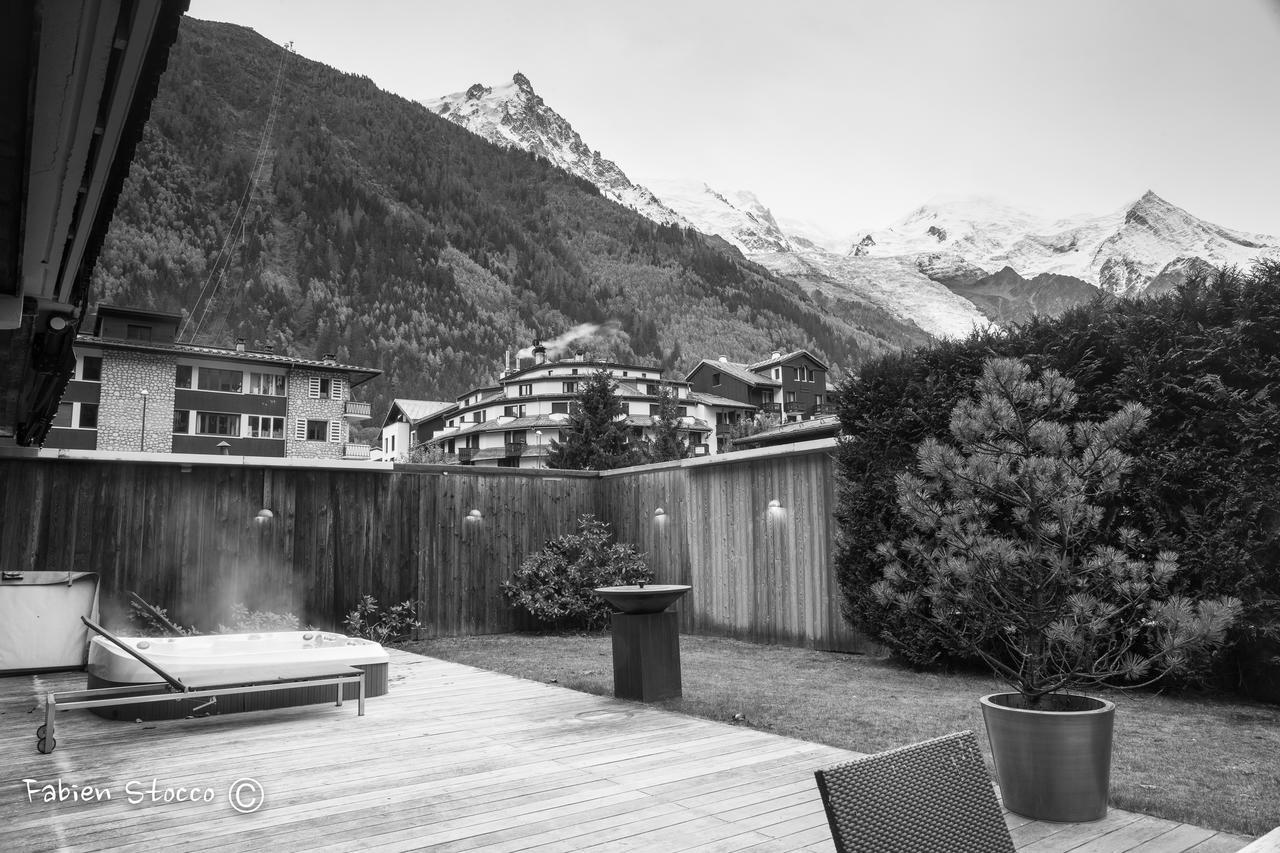 Apartment Au Bon Coin - Luxury Chamonix Hidden Haven, Mont Blanc View, Hot Tub And Garden Zewnętrze zdjęcie